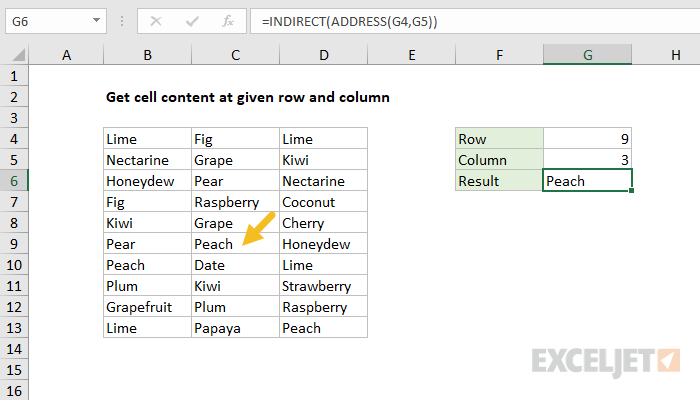 get-cell-content-at-given-row-and-column-excel-formula-exceljet